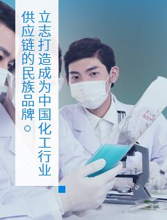 立志打造成為中國化工行業供應鏈的民族品牌